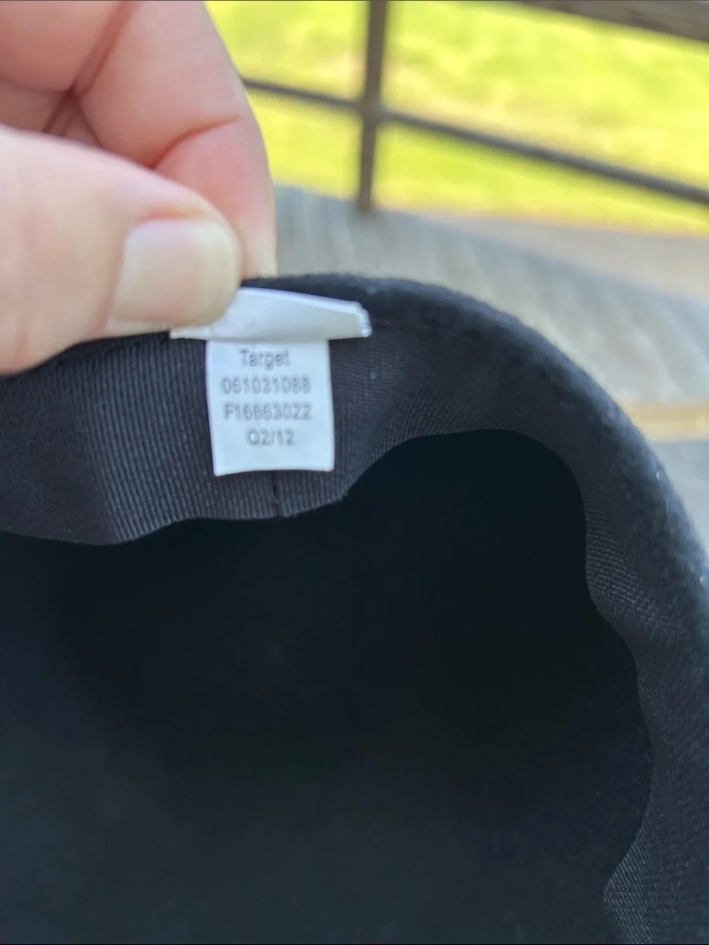 Target Black Wool Bow Cloche Hat